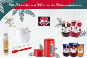 Mit Schwartau und Wesco in der Weihnachtsbäckerei 