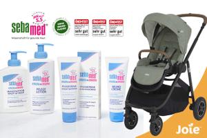 sebamed Baby & Kind Pflege und Joie Versatrax Sportwagen