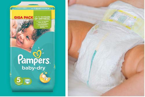 Pampers bis zu -21%* reduziert