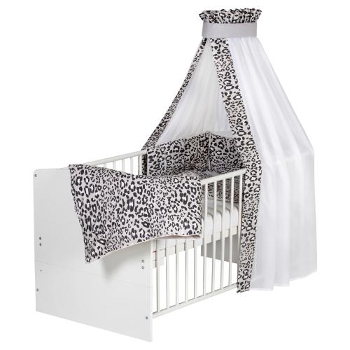 Schardt Babybett mit Ausstattung Classic White 70x140 cm