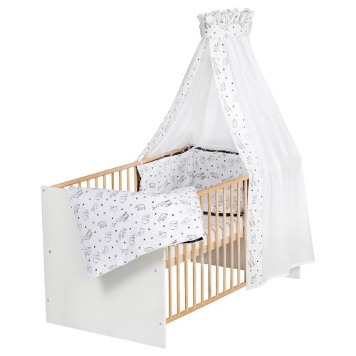 Schardt Babybett mit Ausstattung Classic Gold 70x140 cm