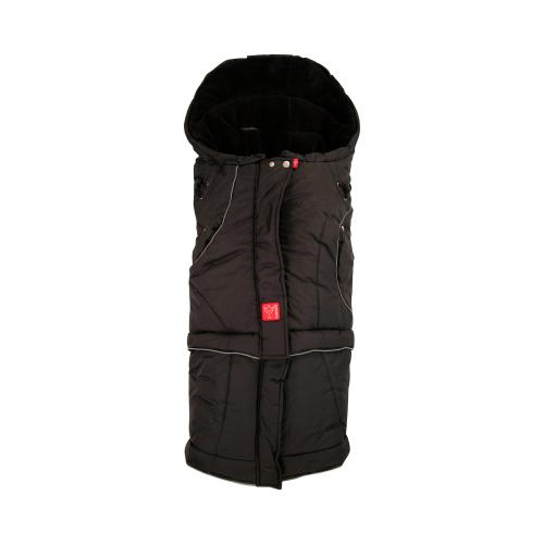 Kaiser Universal Ganzjahres-Fußsack Multifunktion für Babyschale, Tragewanne, Kinderwagen Sportwagen, Buggy und Kinderwagen schwarz
