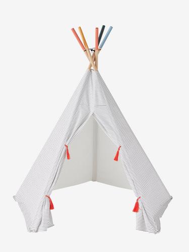 Spielzelt „Apache“, Tipi weiß von vertbaudet