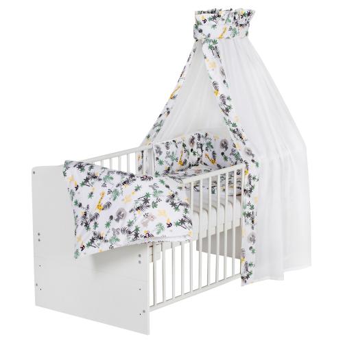 Schardt Babybett mit Ausstattung Classic White 70x140 cm