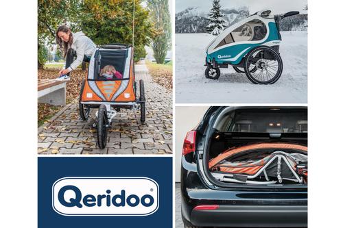 Qeridoo Fahrradanhänger bis -50%* reduziert!