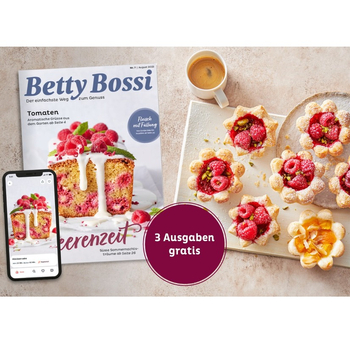 3 Ausgaben der Betty Bossi Zeitung gratis